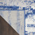 3' X 5' Ivory and Navy Blue Abstract Area Rug 3' X 5' Ivory and Navy Blue Abstract Area Rug