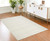4' X 6' Cream Geometric Area Rug 4' X 6' Cream Geometric Area Rug