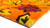17" X 29" Orange Black and Yellow Coir Leaves Outdoor Fall Door Mat 17" X 29" Orange Black and Yellow Coir Leaves Outdoor Fall Door Mat