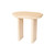 22" Natural Solid Wood Oval Sled End Table 22" Natural Solid Wood Oval Sled End Table