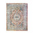 2' X 3' Rust Oriental Distressed Area Rug With Fringe