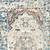8' Ivory Blue and Gray Oriental Distressed Runner Rug With Fringe 8' Ivory Blue and Gray Oriental Distressed Runner Rug With Fringe