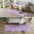 8' Runner Purple Abstract Washable Non Skid Indoor Outdoor Runner Rug 8' Runner Purple Abstract Washable Non Skid Indoor Outdoor Runner Rug