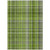 8' X 10' Green Plaid Washable Non Skid Indoor Outdoor Area Rug 8' X 10' Green Plaid Washable Non Skid Indoor Outdoor Area Rug