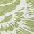 8' X 10' Green and Ivory Floral Washable Non Skid Indoor Outdoor Area Rug