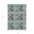 8' X 10' Purple and Green Floral Medallion Washable Non Skid Indoor Outdoor Area Rug 8' X 10' Purple and Green Floral Medallion Washable Non Skid Indoor Outdoor Area Rug