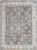 4' X 6' Gray Floral Distressed Area Rug 4' X 6' Gray Floral Distressed Area Rug