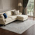 8' X 10' Gray Blue and Taupe Oriental Hand Woven Distressed Area Rug With Fringe