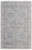 2' X 3' Gray Blue and Taupe Oriental Hand Woven Distressed Area Rug With Fringe 2' X 3' Gray Blue and Taupe Oriental Hand Woven Distressed Area Rug With Fringe