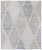 9' X 12' Ivory and Blue Geometric Hand Woven Area Rug 9' X 12' Ivory and Blue Geometric Hand Woven Area Rug