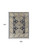 9' X 12' Blue and Ivory Wool Geometric Hand Knotted Area Rug With Fringe 9' X 12' Blue and Ivory Wool Geometric Hand Knotted Area Rug With Fringe