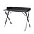 39" Black Wood and Metal X-Shape Computer Desk 39" Black Wood and Metal X-Shape Computer Desk