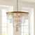 Gold Twelve Light Metal Chandelier With Gold Shades Gold Twelve Light Metal Chandelier With Gold Shades