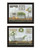 Set Of Two "Fluffy Towels" -Bathroom Decor Black Framed Bathroom Wall Art