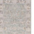 10' Blue Floral Power Loom Distressed Runner Rug 10' Blue Floral Power Loom Distressed Runner Rug