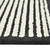 9' X 13' Black And Ivory Wool Abstract Hand Hooked Area Rug 9' X 13' Black And Ivory Wool Abstract Hand Hooked Area Rug