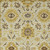 9' X 13' Gold Beige And Brown Wool Floral Medallion Hand Hooked Area Rug