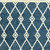 8' X 10' Blue And Ivory Wool Argyle Hand Hooked Area Rug 8' X 10' Blue And Ivory Wool Argyle Hand Hooked Area Rug