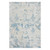 5' X 8' Ivory And Sky Blue Abstract Area Rug 5' X 8' Ivory And Sky Blue Abstract Area Rug