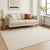 5' X 7' Ivory Geometric Area Rug