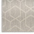 6' X 9' Gray And Ivory Geometric Indoor Outdoor Area Rug