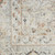 10' X 14' Gray Floral Distressed Area Rug