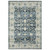 8' X 10' Blue And Ivory Oriental Distressed Area Rug 8' X 10' Blue And Ivory Oriental Distressed Area Rug