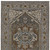 5' X 8' Blue And Green Medallion Area Rug