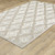 10' X 13' Beige And Gray Oriental Area Rug