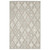7' X 10' Beige And Gray Oriental Area Rug
