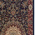 8' Blue And Red Oriental Runner Rug 8' Blue And Red Oriental Runner Rug