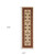 8' Ivory And Red Oriental Runner Rug 8' Ivory And Red Oriental Runner Rug