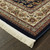 10' Dark Blue And Ivory Medallion Runner Rug With Fringe 10' Dark Blue And Ivory Medallion Runner Rug With Fringe