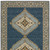 10' X 13' Blue And Gold Medallion Area Rug 10' X 13' Blue And Gold Medallion Area Rug
