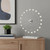 22" Off White Metal Multi Light Bedside LED Table Lamp With Off White Globe Shade 22" Off White Metal Multi Light Bedside LED Table Lamp With Off White Globe Shade