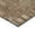 8' X 10' Orange Taupe And Beige Moroccan Washable Indoor Outdoor Area Rug