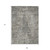 9' X 12' Gray Beige And Black Geometric Washable Indoor Outdoor Area Rug 9' X 12' Gray Beige And Black Geometric Washable Indoor Outdoor Area Rug