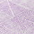 8' Purple And Ivory Round Geometric Washable Indoor Outdoor Area Rug 8' Purple And Ivory Round Geometric Washable Indoor Outdoor Area Rug