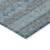 5' X 8' Teal Blue Aqua And Gray Floral Medallion Washable Indoor Outdoor Area Rug 5' X 8' Teal Blue Aqua And Gray Floral Medallion Washable Indoor Outdoor Area Rug