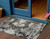 3' X 5' Taupe Brown And Gold Abstract Washable Indoor Outdoor Area Rug 3' X 5' Taupe Brown And Gold Abstract Washable Indoor Outdoor Area Rug