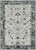 5' X 8' Ivory And Gray Floral Medallion Area Rug 5' X 8' Ivory And Gray Floral Medallion Area Rug