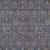 10' X 14' Navy Blue Beige And Taupe Floral Washable Indoor Outdoor Area Rug