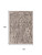 10' X 13' Gray And Black Abstract Area Rug