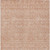 3' X 5' Copper And Beige Floral Washable Indoor Outdoor Area Rug 3' X 5' Copper And Beige Floral Washable Indoor Outdoor Area Rug