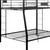 Black Twin Over Full Bunk Bed Black Twin Over Full Bunk Bed