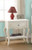 26" Solid Wood And Mirrored Glass Nightstand 26" Solid Wood And Mirrored Glass Nightstand