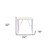 22" Lilac Steel and Wood Nightstand 22" Lilac Steel and Wood Nightstand