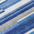 3' X 5' Navy Blue And Denim Blue Striped Washable Indoor Outdoor Area Rug