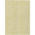 10' X 14' Gold And Ivory Medallion Washable Indoor Outdoor Area Rug 10' X 14' Gold And Ivory Medallion Washable Indoor Outdoor Area Rug