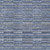 8' X 10' Navy Blue And Denim Blue Striped Washable Indoor Outdoor Area Rug